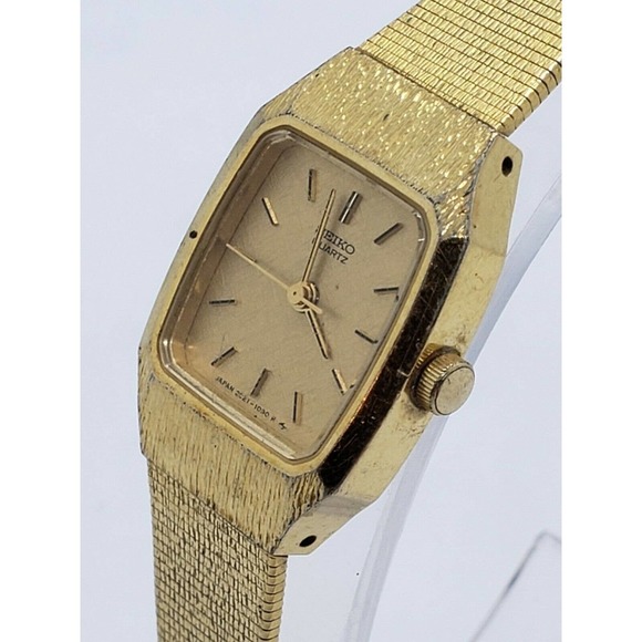 Vintage Seiko 18mm LADIES 2c21-5459 main image 4